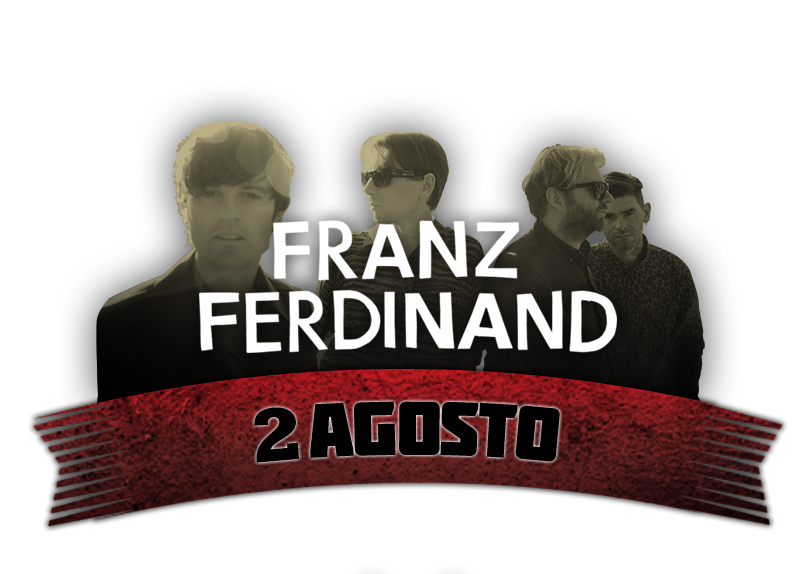 Franz Ferdinand al Postepay Rock in Roma 2014