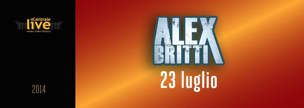 Alex Britti al Centrale Live Foro Italico di Roma il 23 luglio 2013
