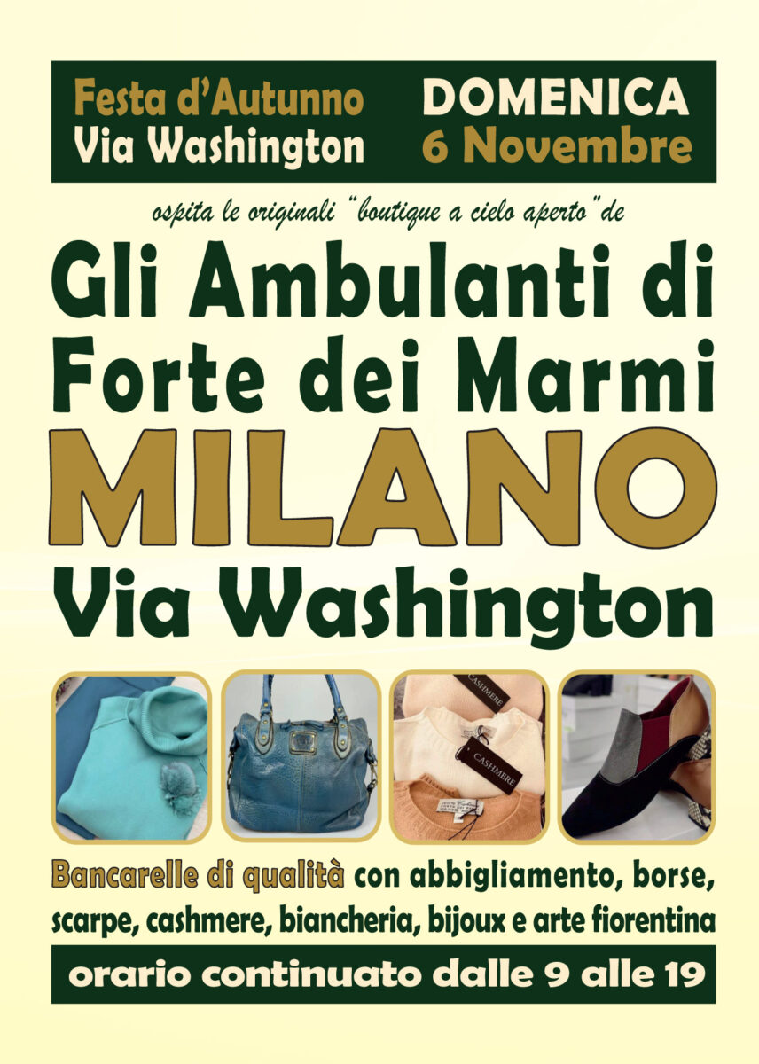Gli Ambulanti di Forte dei Marmi Milano 6 novembre 2022 location banchi orario.jpg